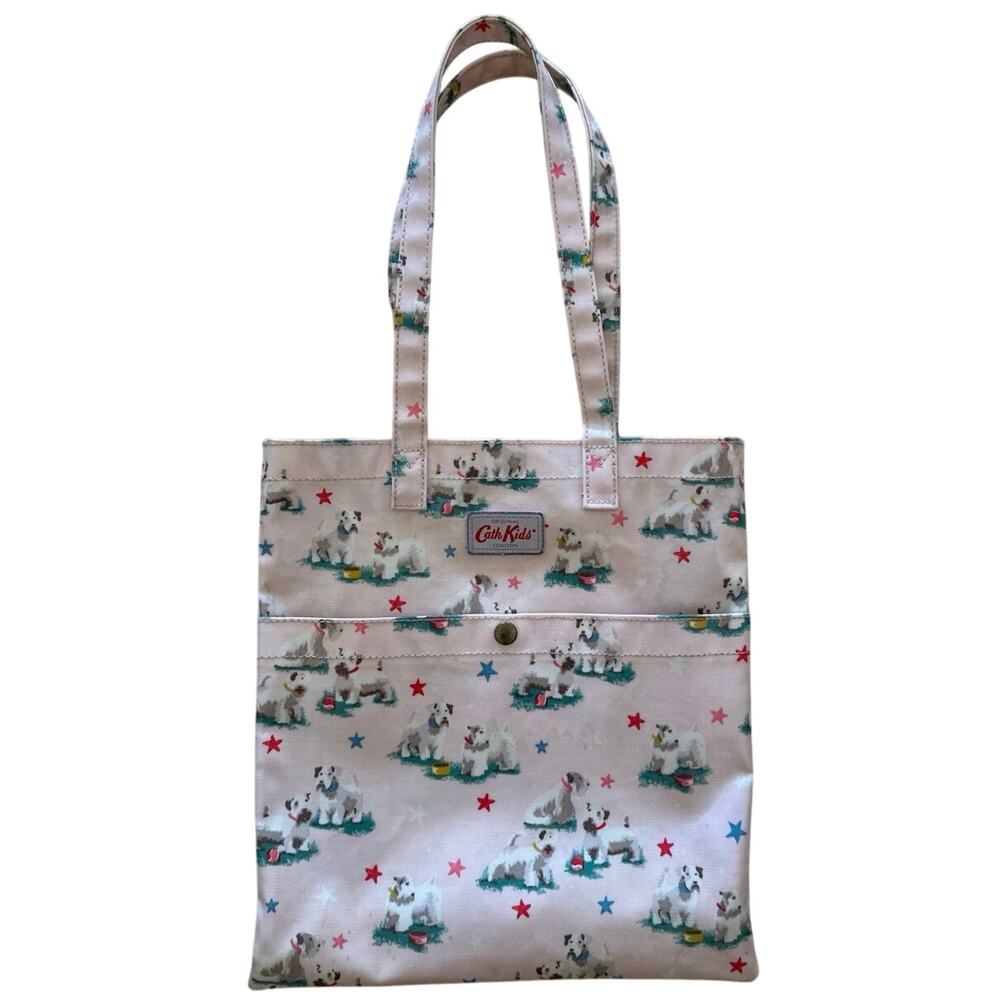Original Cath Kids Pink Tote With Dogs London